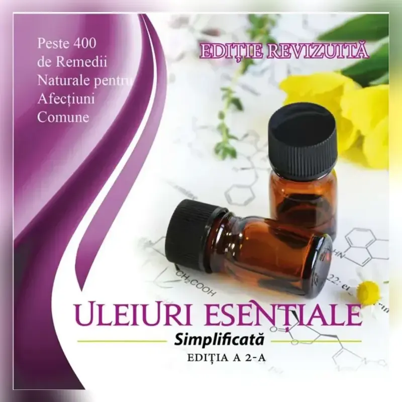 Coperta cărții Uleiuri esențiale simplificată (10 buc.)